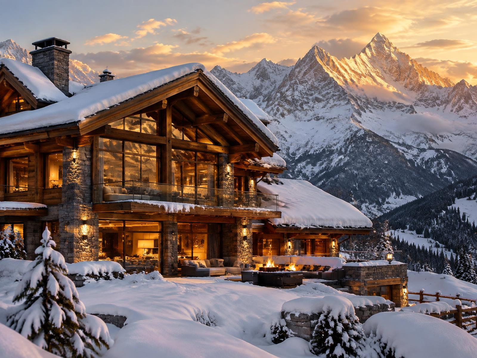 EliteWeek Gudauri private chalet in the snow