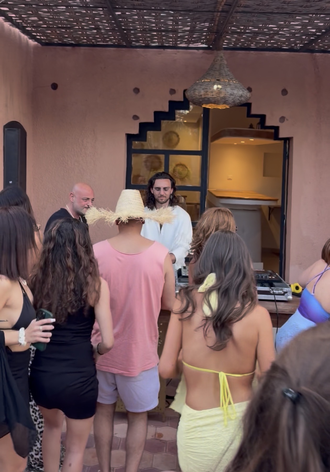 Riad courtyard DJ set with guests