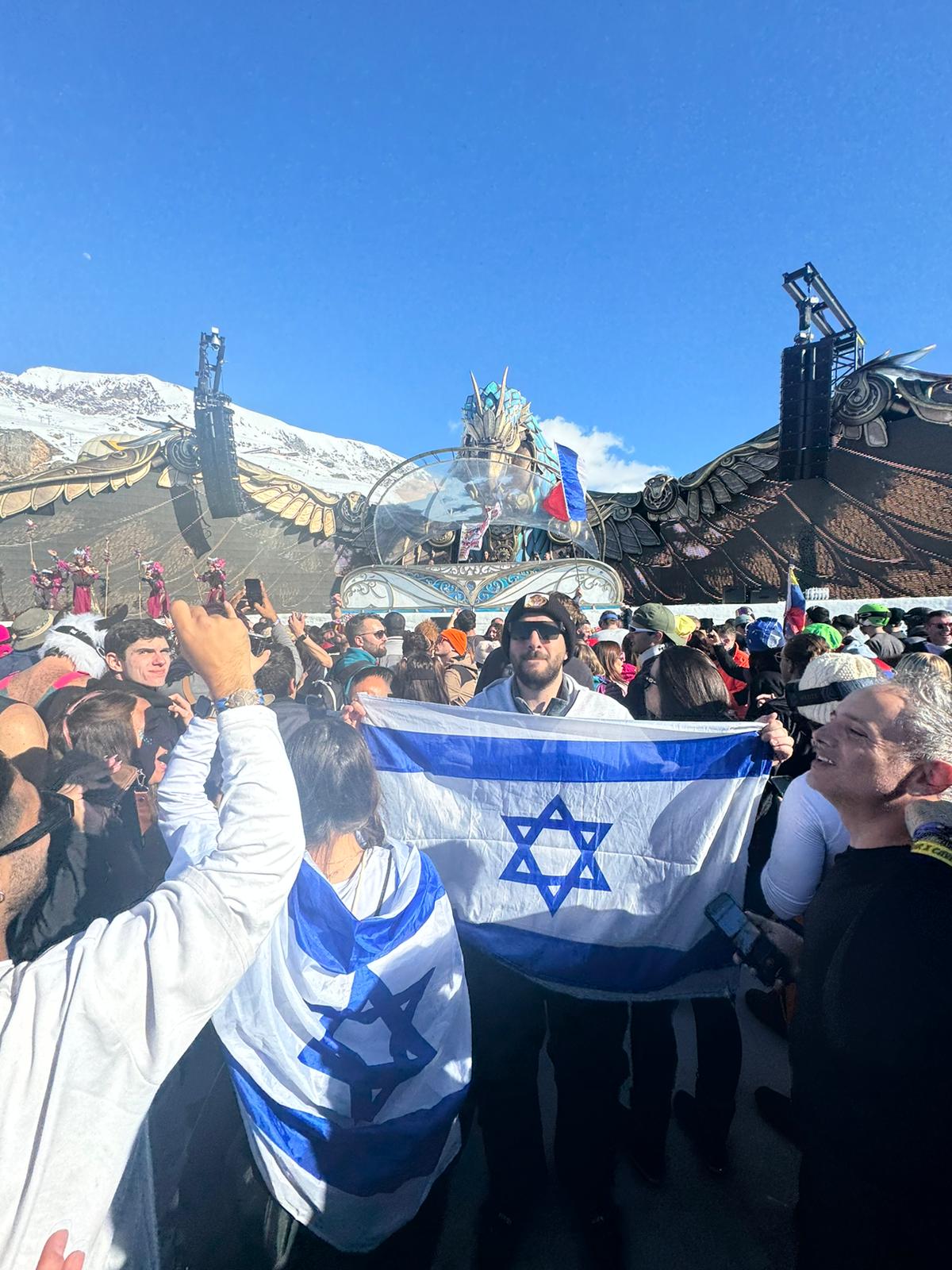 Tomorrowland Winter festival in the Alps
